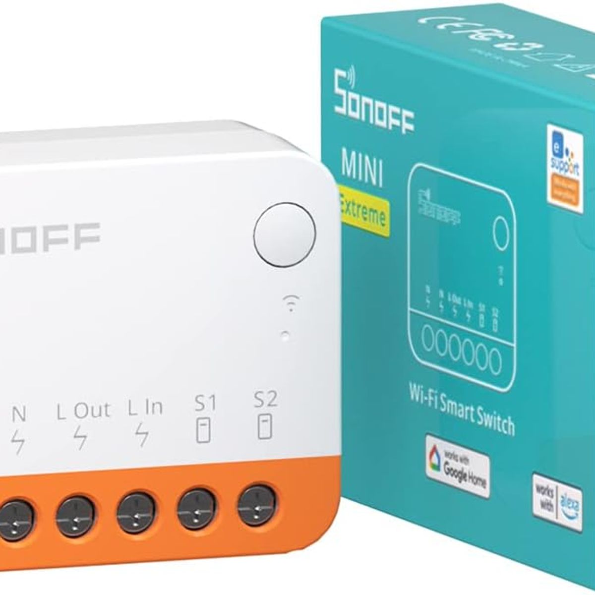 SONOFF - Interruptor Inteligente Wi-Fi Sonoff MINIR4 Extreme