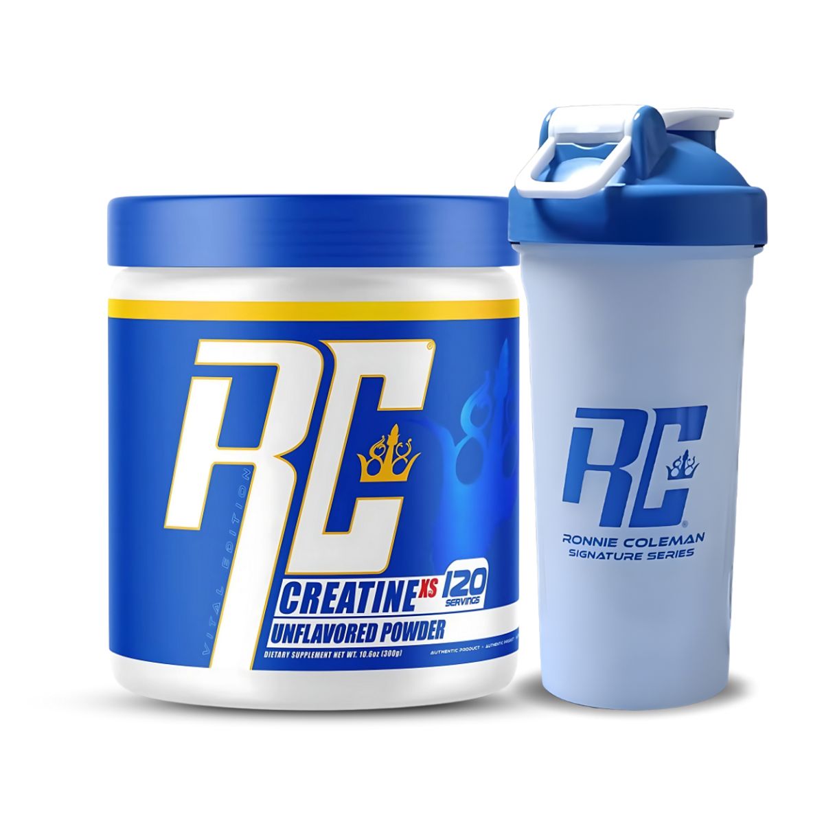 RONNIE COLEMAN - Creatina Ronnie Coleman 300 g - Creatina Monohidratada + Shaker Ronnie Coleman