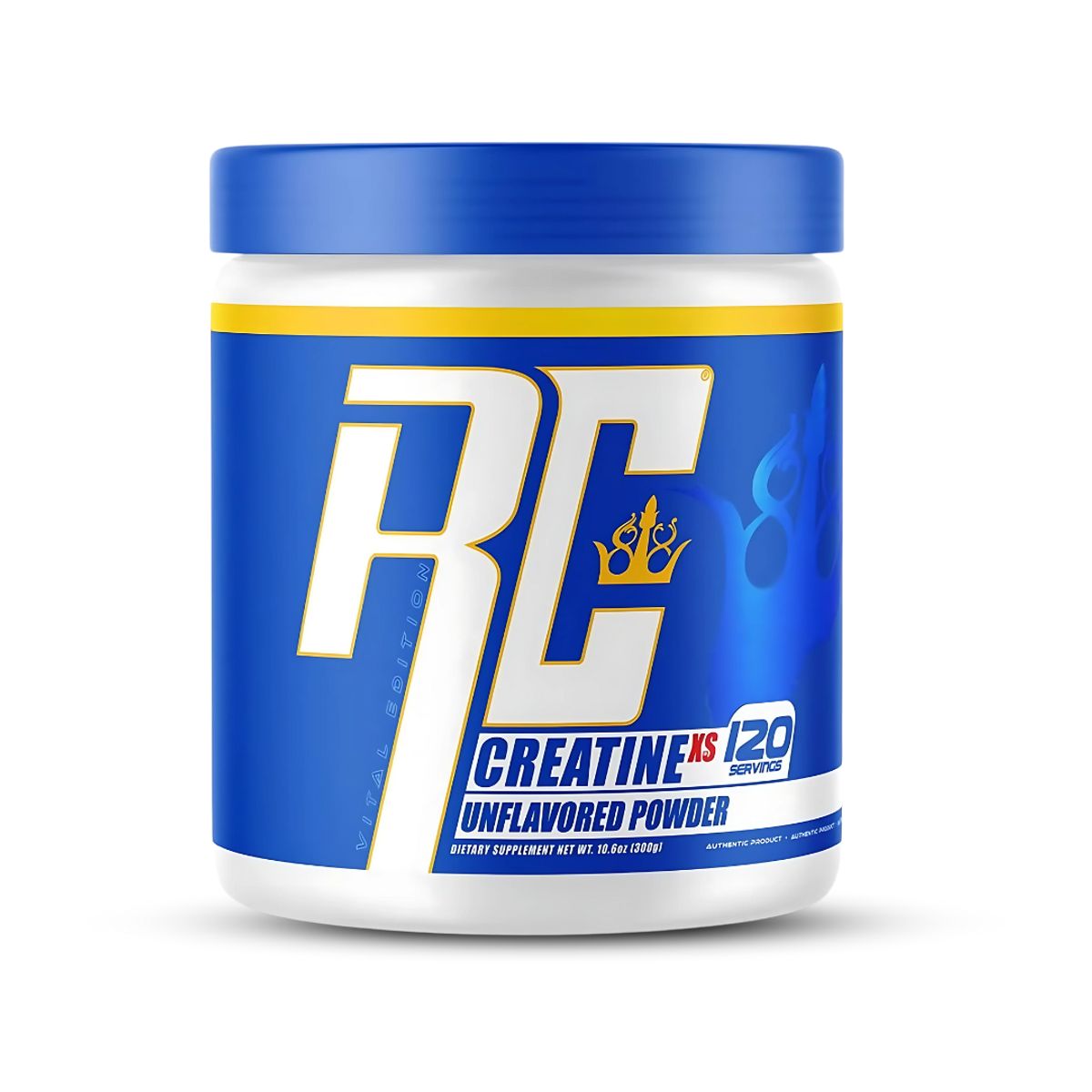 RONNIE COLEMAN - Creatina Ronnie Coleman 300 g - Creatina Monohidratada + Shaker Ronnie Coleman + Straps