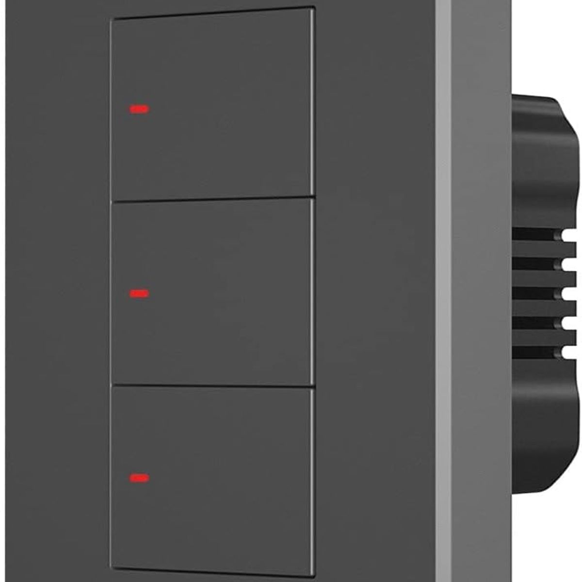 SONOFF - Interruptor Inteligente Sonoff M5 Negro 3 Botones Wifi