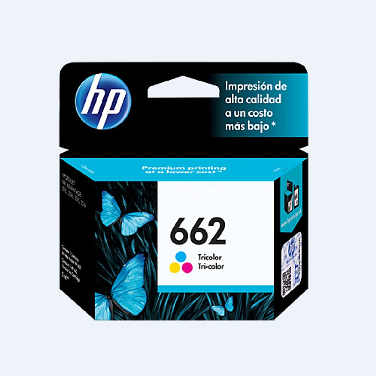 HP - Cartucho de Tinta HP 662 Tricolor 100 Pag. Original