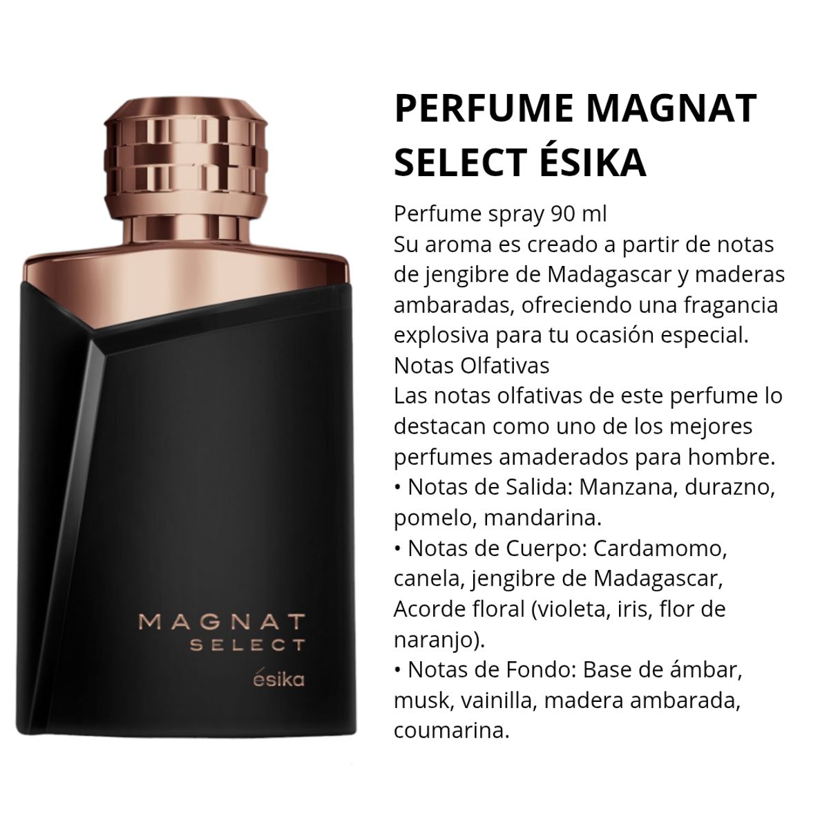 Esika - Perfume Magnat select ésika spray 90 ml