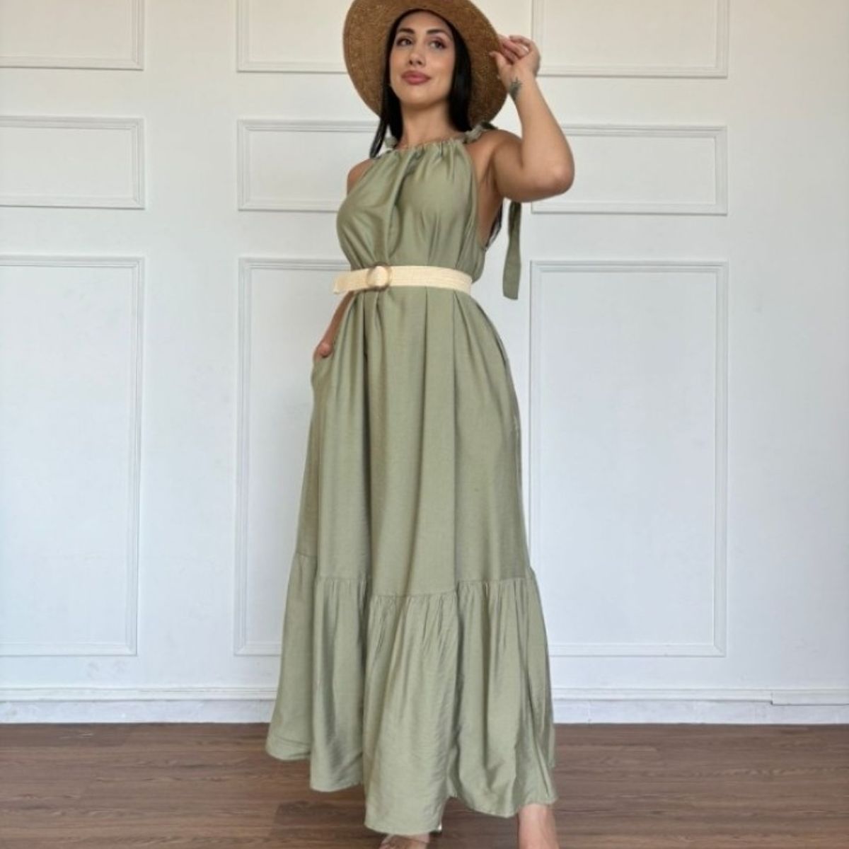 GENERICO - VESTIDO MAXI PARA MUJER