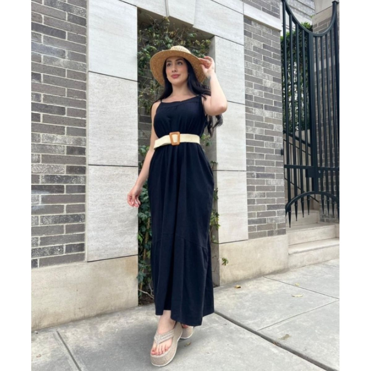 GENERICO - VESTIDO PARA MUJER CASUAL NEGRO