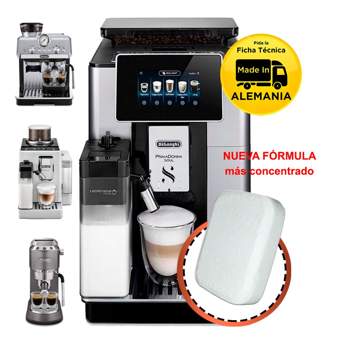 SIGNATURE PERU - Descalcificador para Cafeteras Delonghi x1