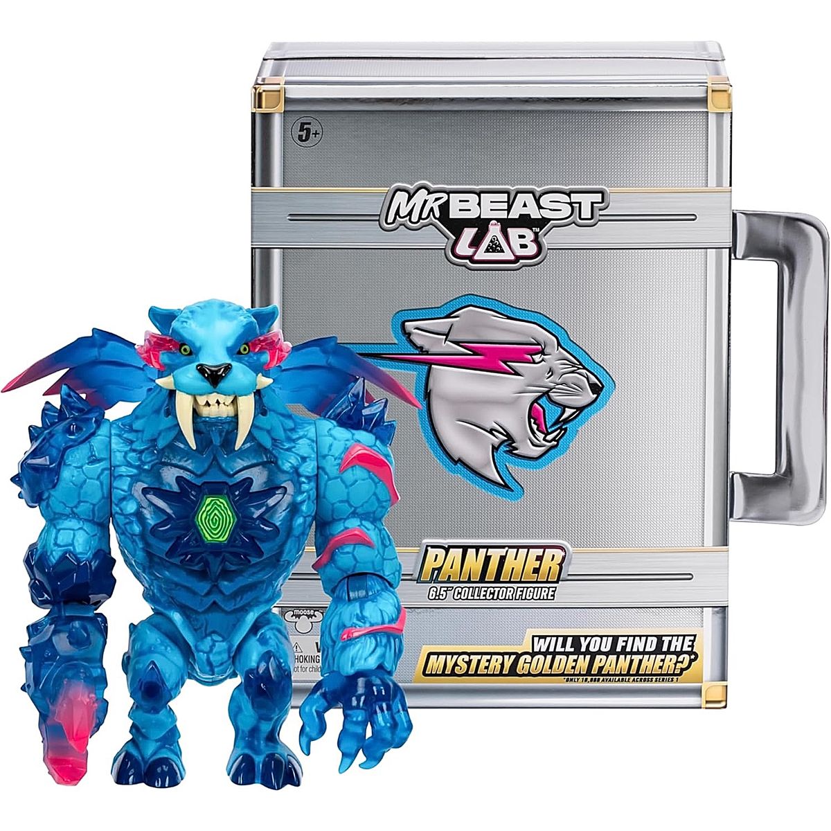 MARVEST - Figura Accion Pantera Mr Beast Lab Apex Beast Panther