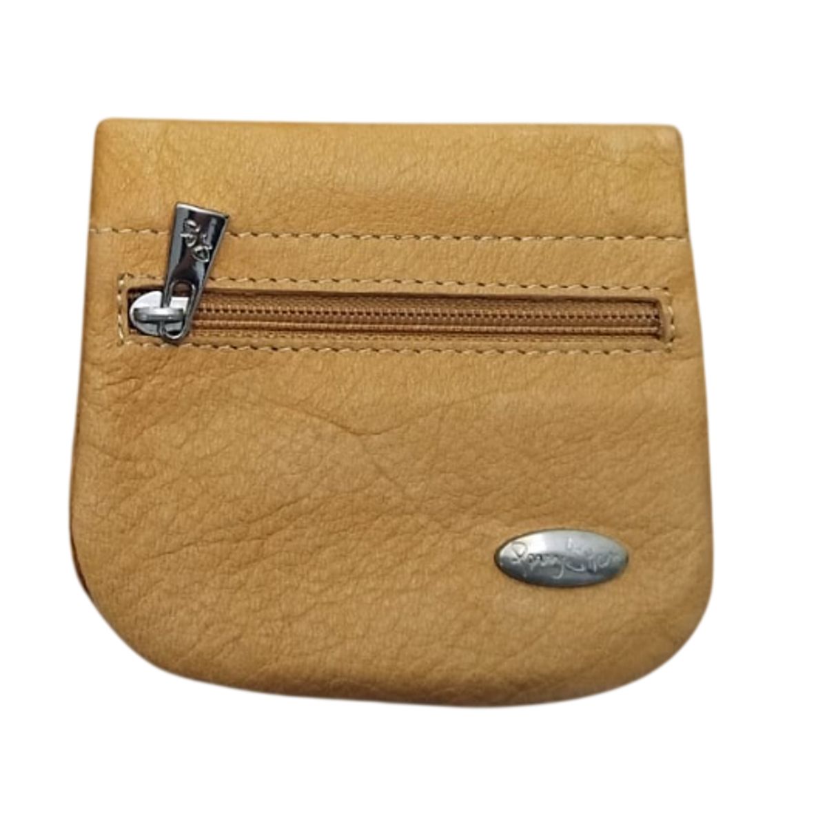 PERRY JHAN - Monedero minimalista de Cuero