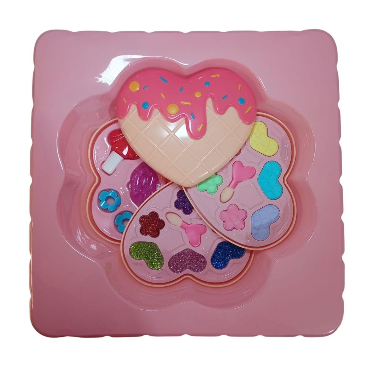 GENERICO - Set de Maquillaje Corazón Party para Niñas