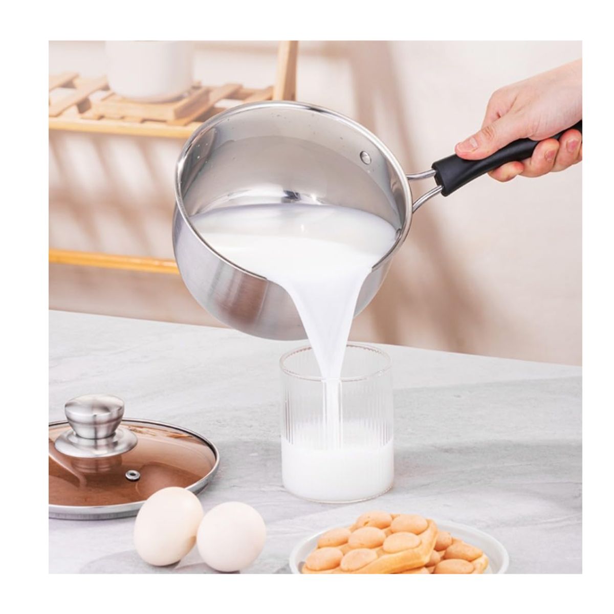 GENERICO - OLLA CON TAPA 16 CM