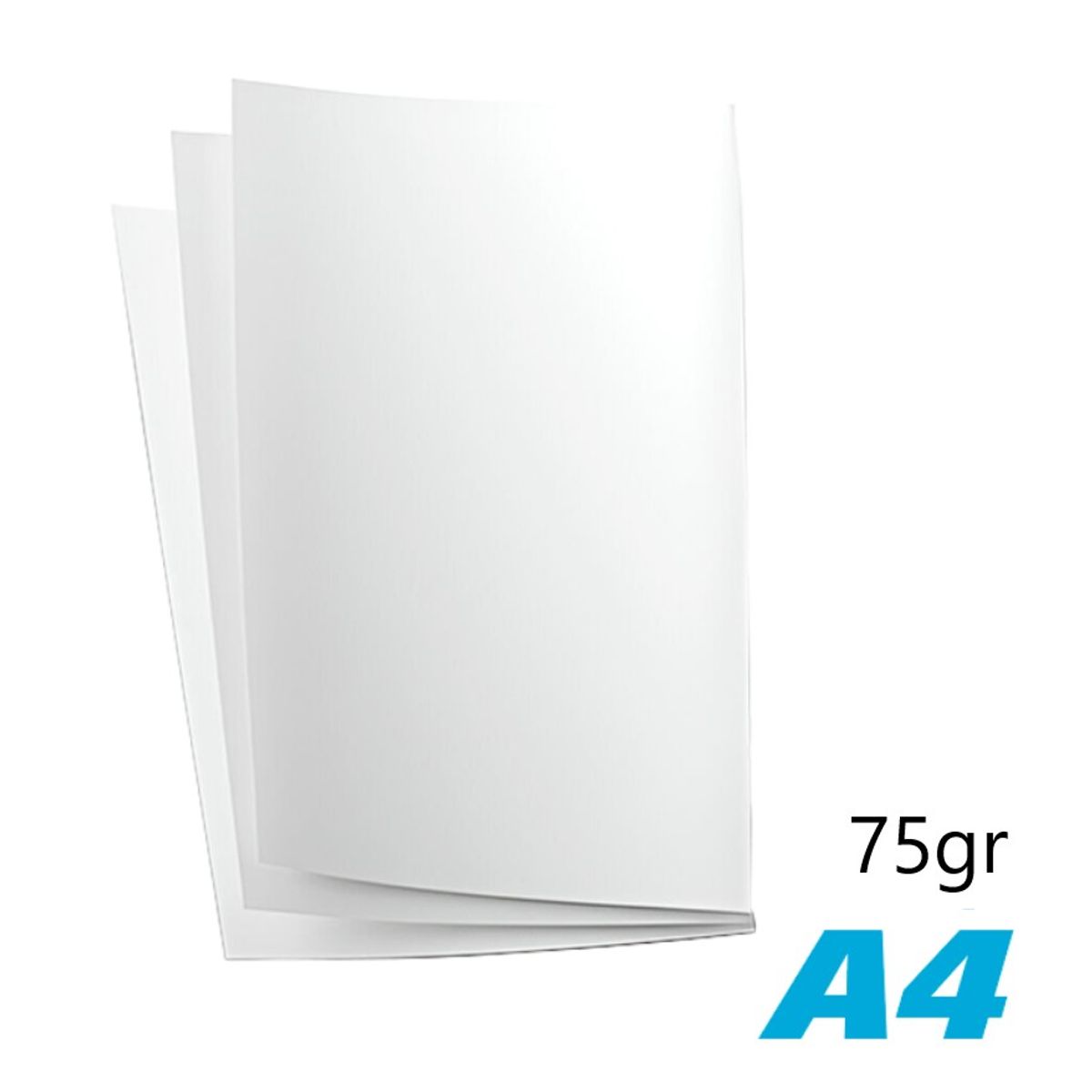 MILLENIUM - 2 Papel Bond A4 75gr Paquete 500 hojas Útiles De Oficina - Millenium