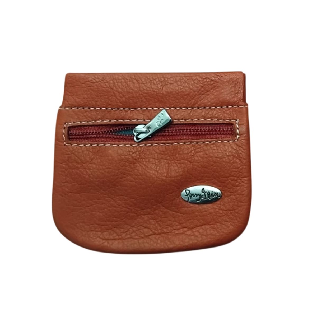 PERRY JHAN - Monedero minimalista de Cuero
