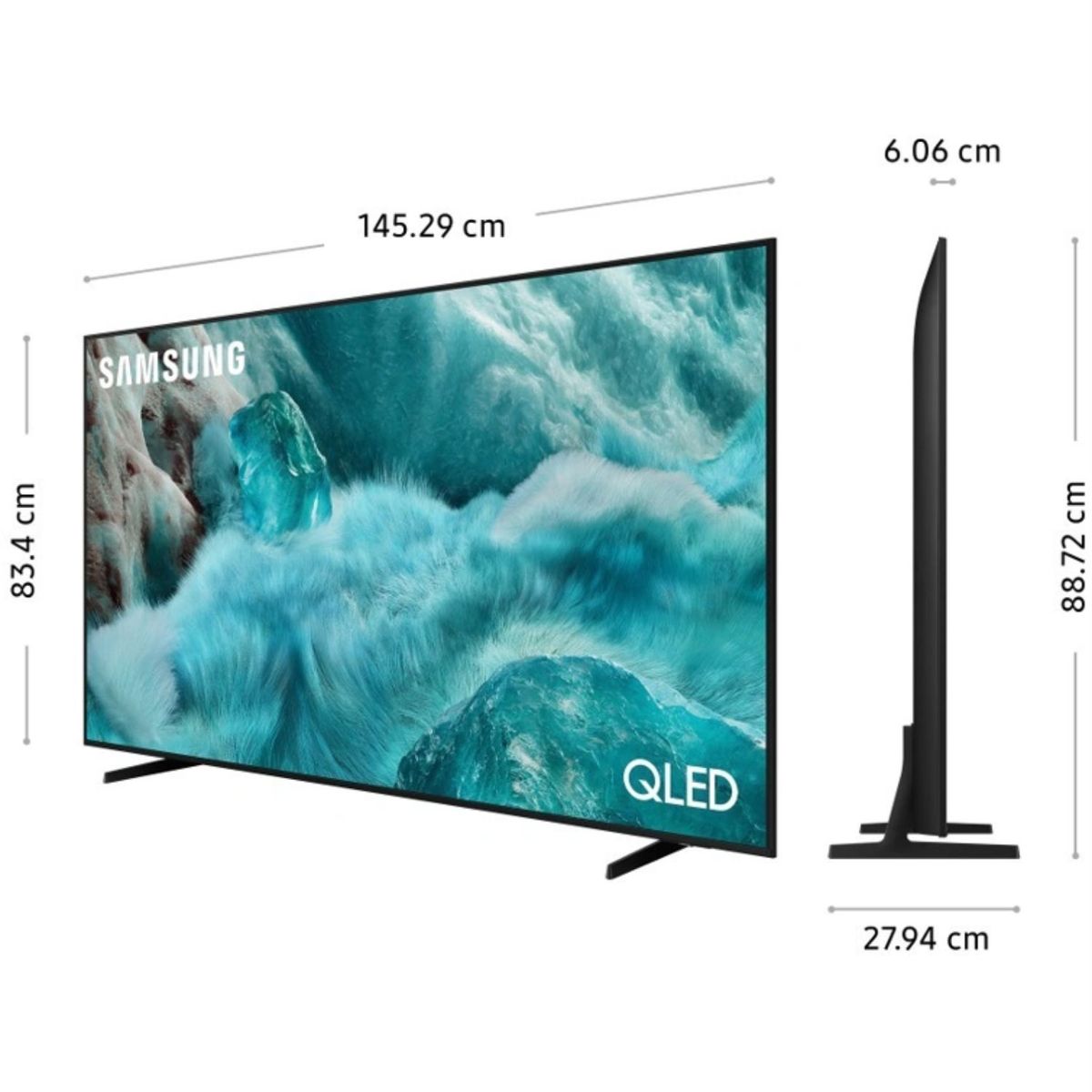 SAMSUNG - Televisor Samsung 65" QN65Q7FAAGXPE QLED Tizen 8.0