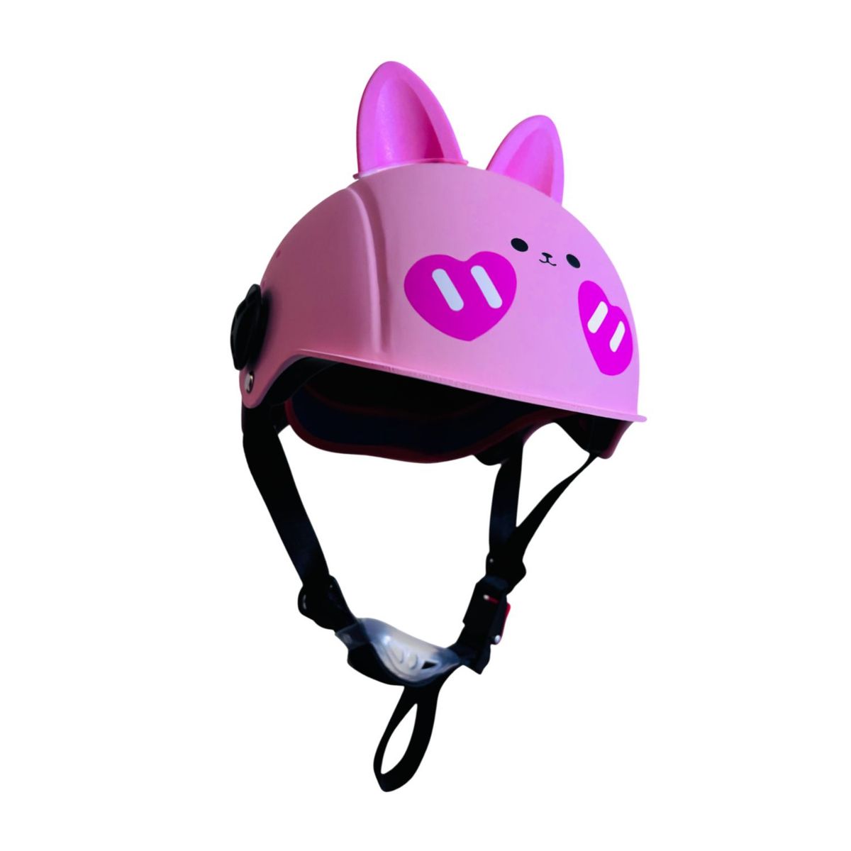 GENERICO - Casco con Visor Infantil Gatix Rosa