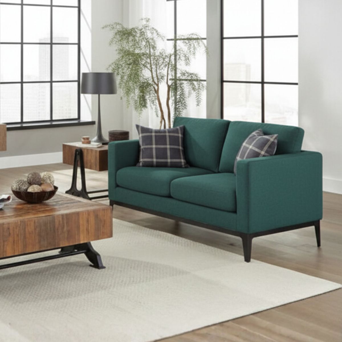 GENERICO - Juego de Sala Denise 2-1  Tela Chenille Antifluido