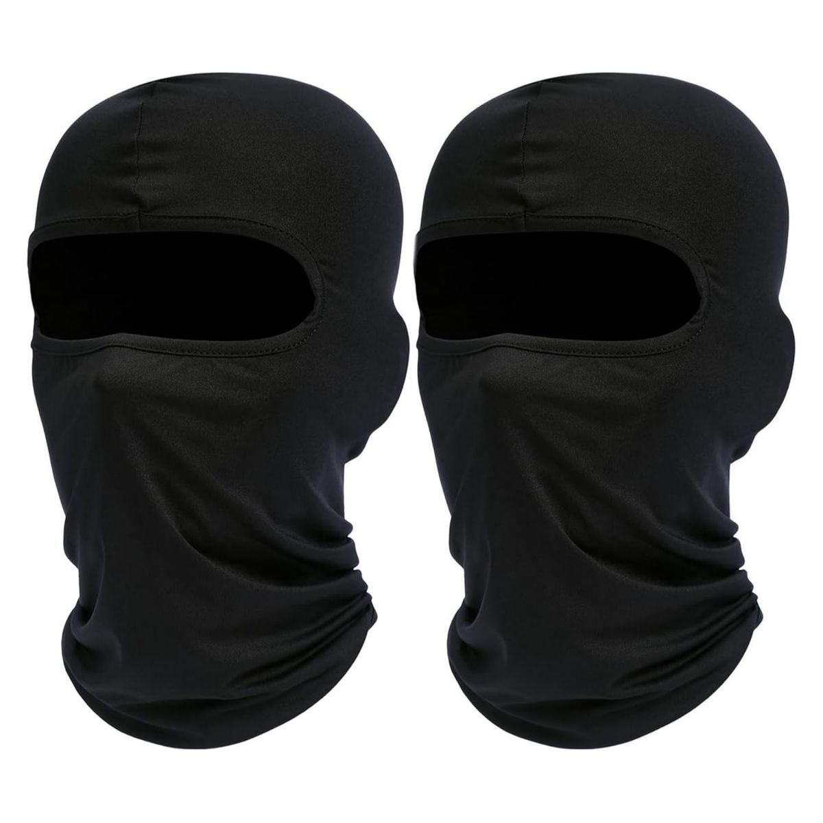 GENERICO - Pasamontaña negro para moto ciclismo estandar