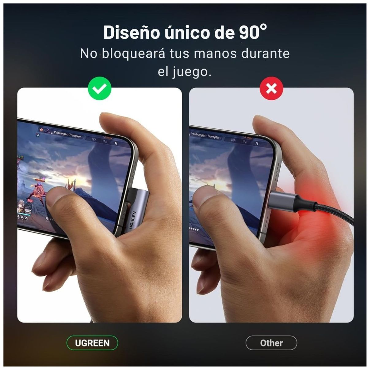 UGREEN - UGREEN Adaptador USB-C a 3,5 mm Hi-Fi