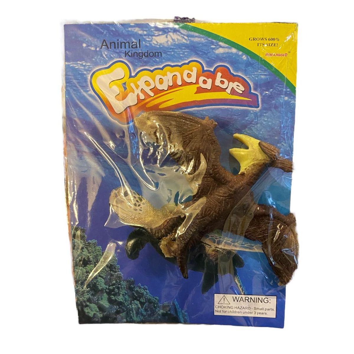 GENERICO - Pack 2 Dinosaurios que crecen en el agua ,Sorpresas