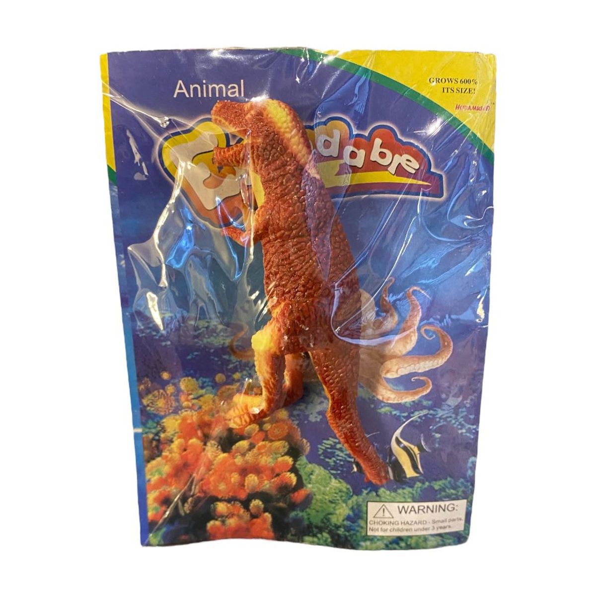 GENERICO - Pack 2 Dinosaurios que crecen en el agua ,Sorpresas