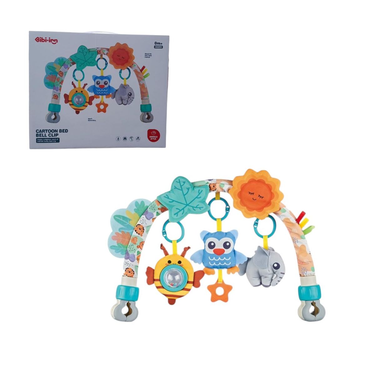 GENERICO - Juguete arco de actividades multifuncional para bebés  Diseño animalitos