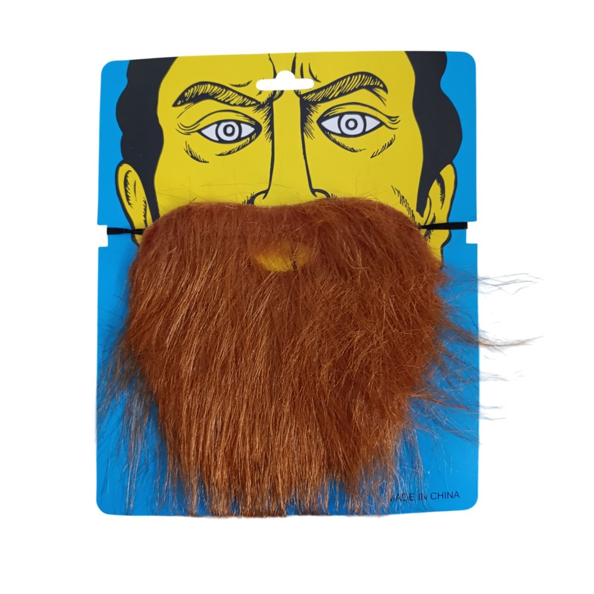 GENERICO - Barba falsa marrón disfraz Halloween Navidad