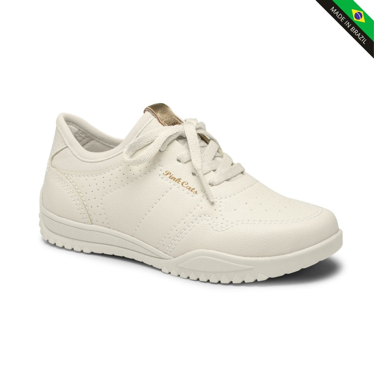 PINK CATS - ZAPATILLA CASUAL PINK CATS V5280-V5284-0001 BLANCO