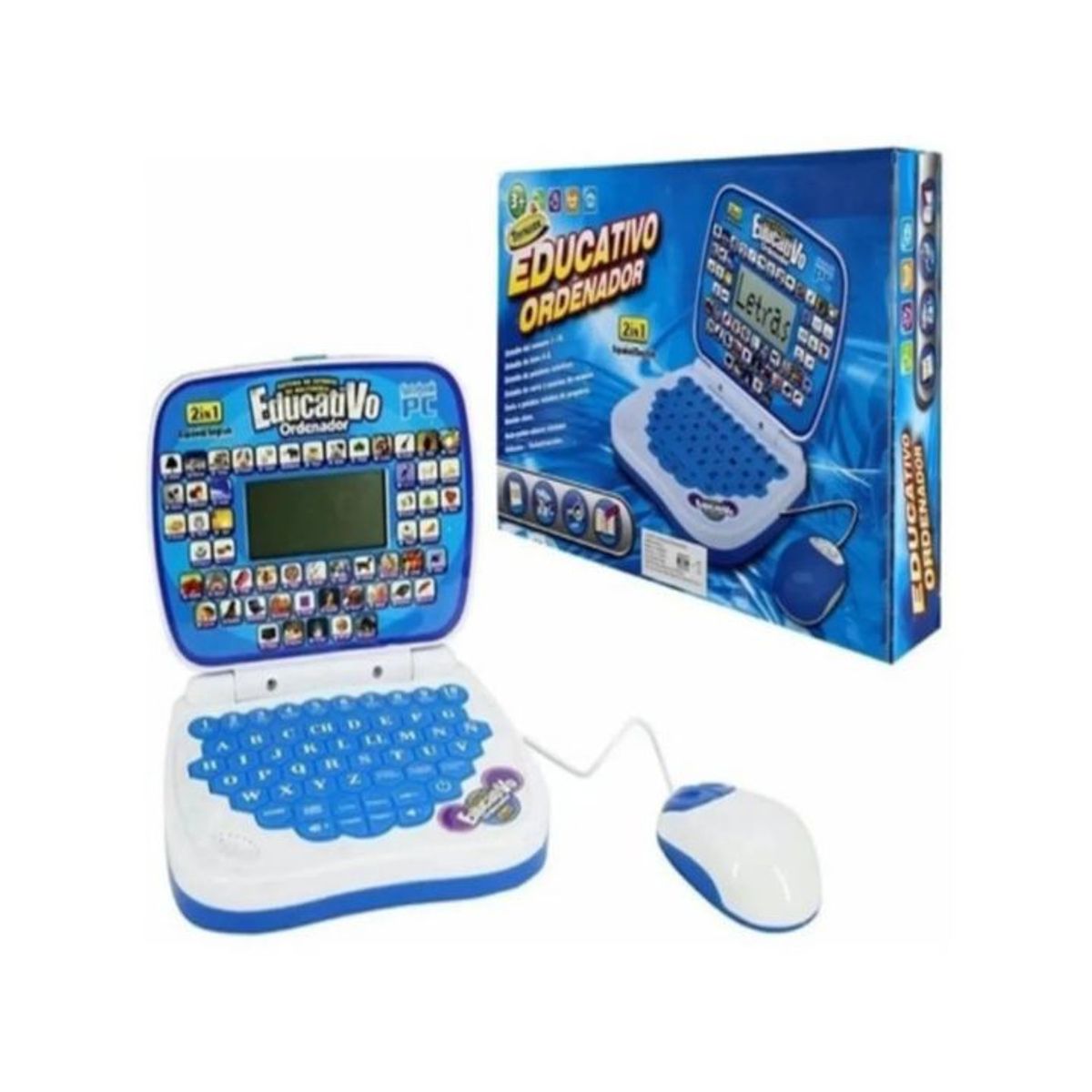 GENERICO - Mini Laptop Educativo con Mause para Niño
