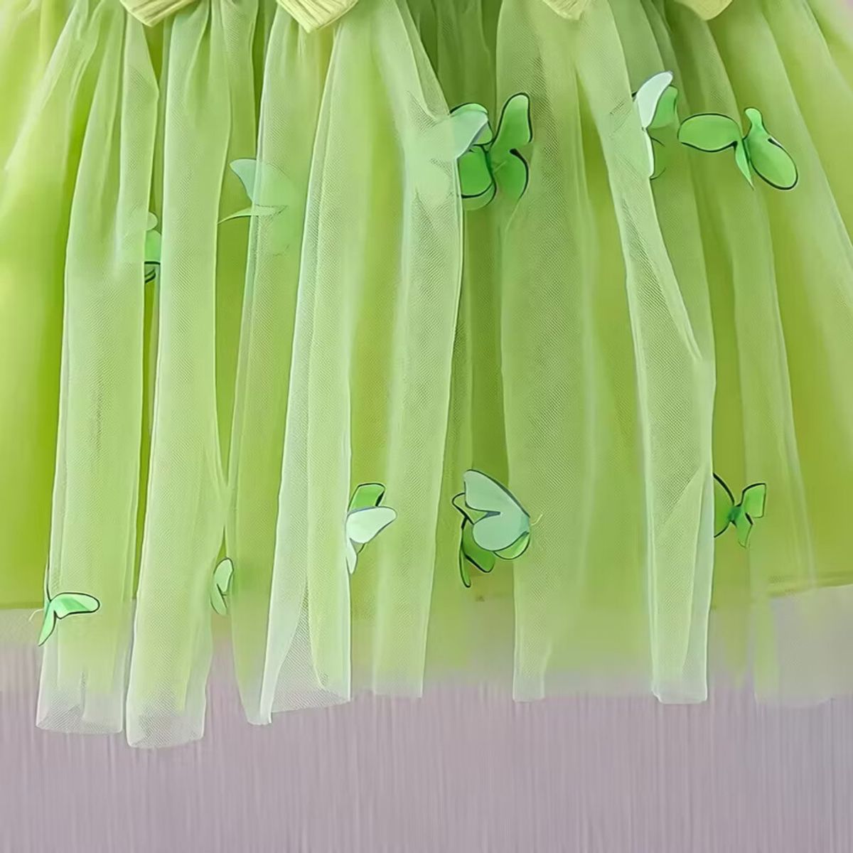 GENERICO - VESTIDO PARA NIÑA DE MARIPOSAS