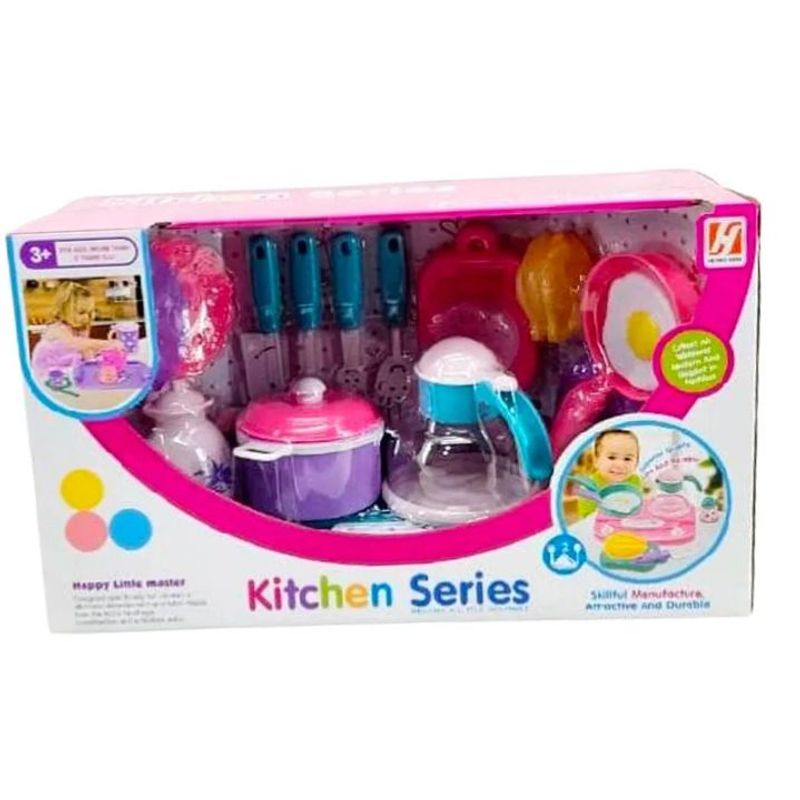 GENERICO - Set de Cocina con Accesorios Niñas Juguete x1