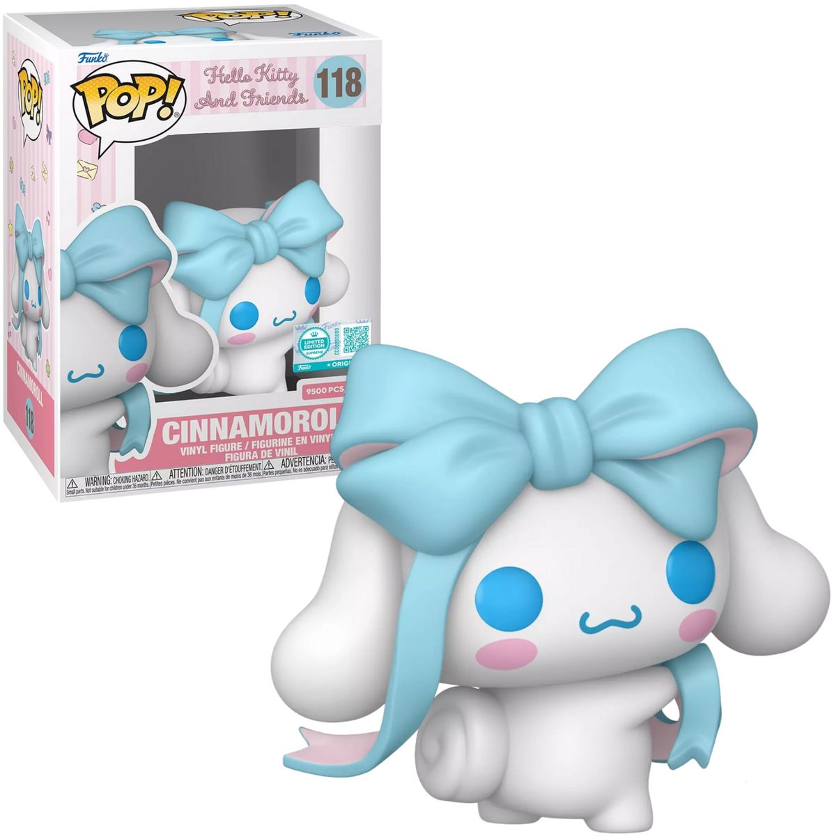 FUNKO - Cinnamoroll Lazo Funko Pop 118 Limitado 9500 Pzas Sanrio Exc