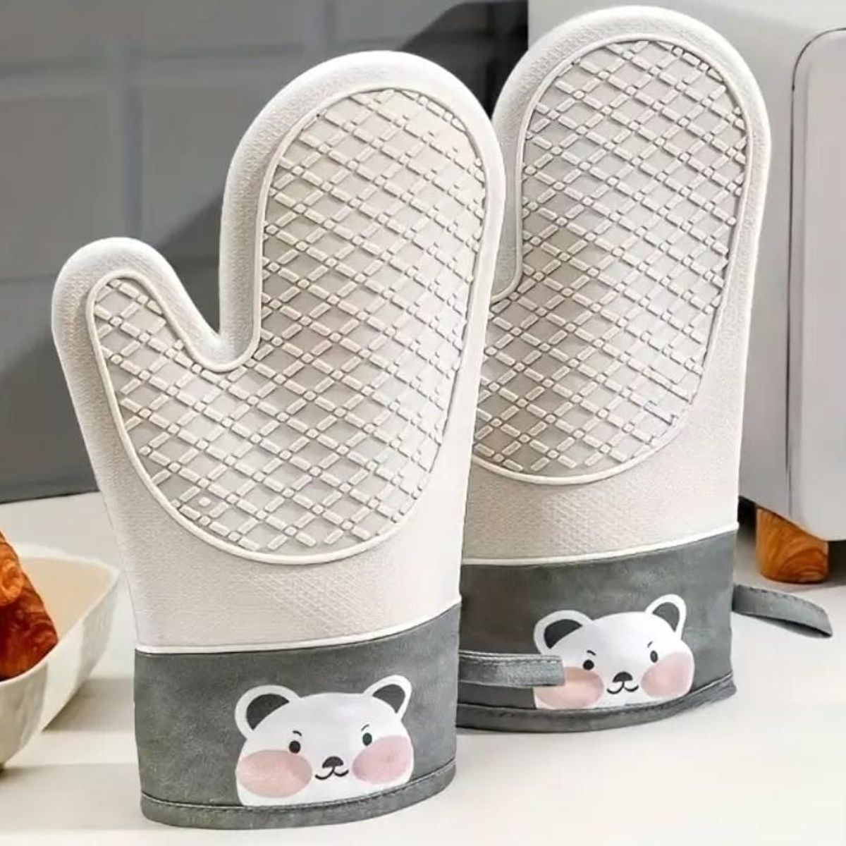 GENERICO - Guantes Resistentes Al calor Para Cocina Horno