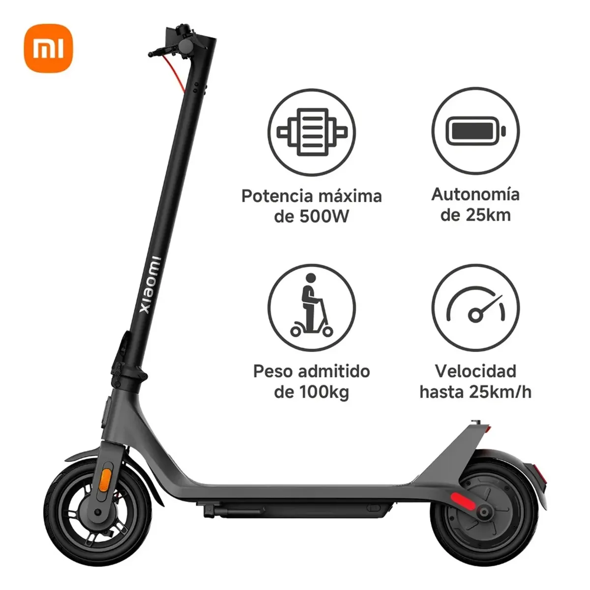 XIAOMI - Scooter Xiaomi Electric Scooter 4 Lite (2nd Gen)