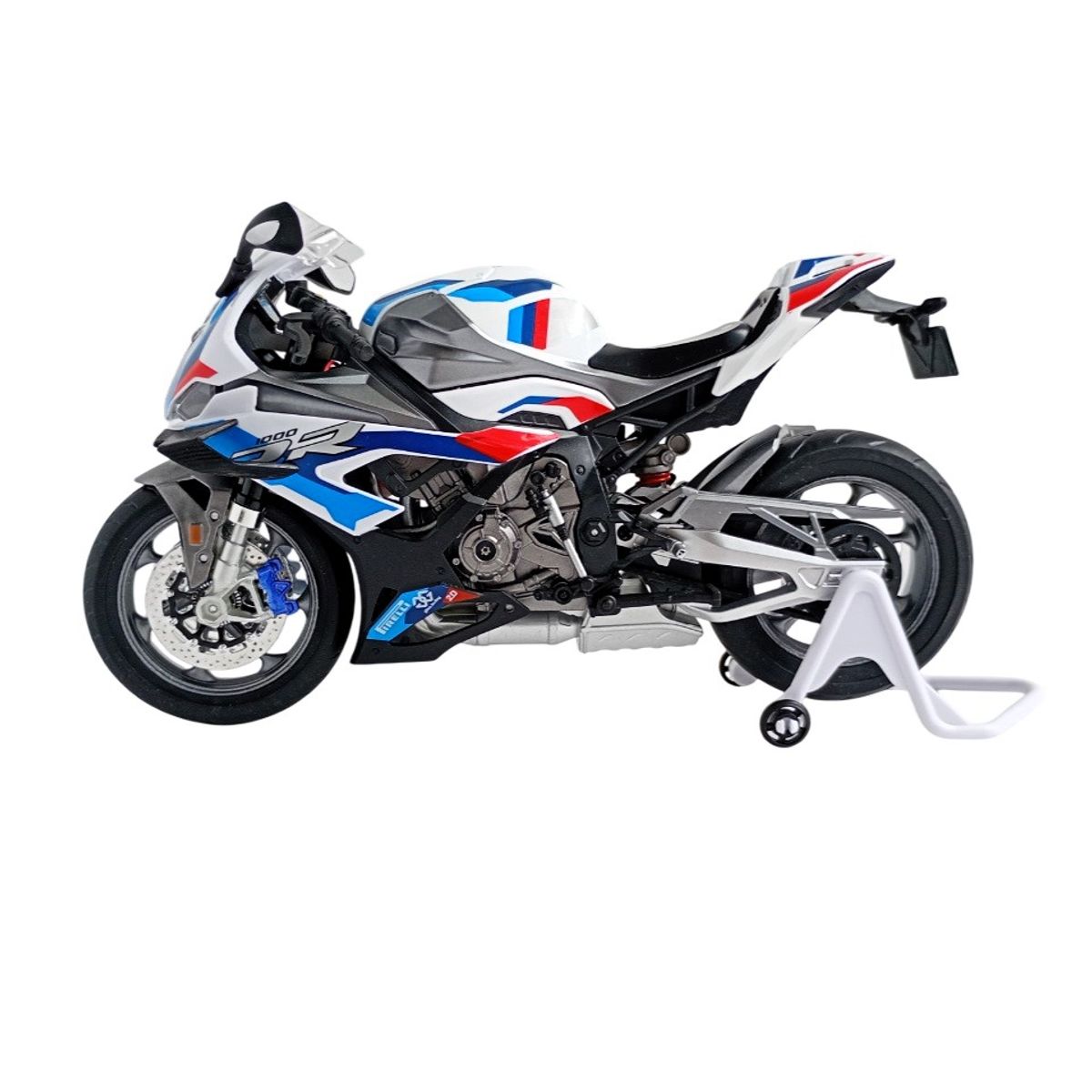 DIECAST MASTER - Moto Coleccion 1000RR Escala 1: 9 Con Luz
