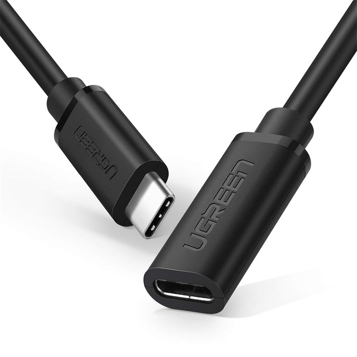 UGREEN - Cable de Extensión USB-C 3.2 10Gbps 1m 4K 60Hz 100W 5A Ugreen US353 Negro - 10387