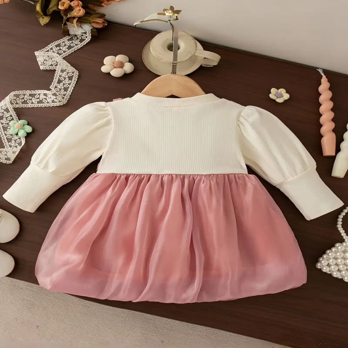 GENERICO - VESTIDO PARA BEBE NIÑA