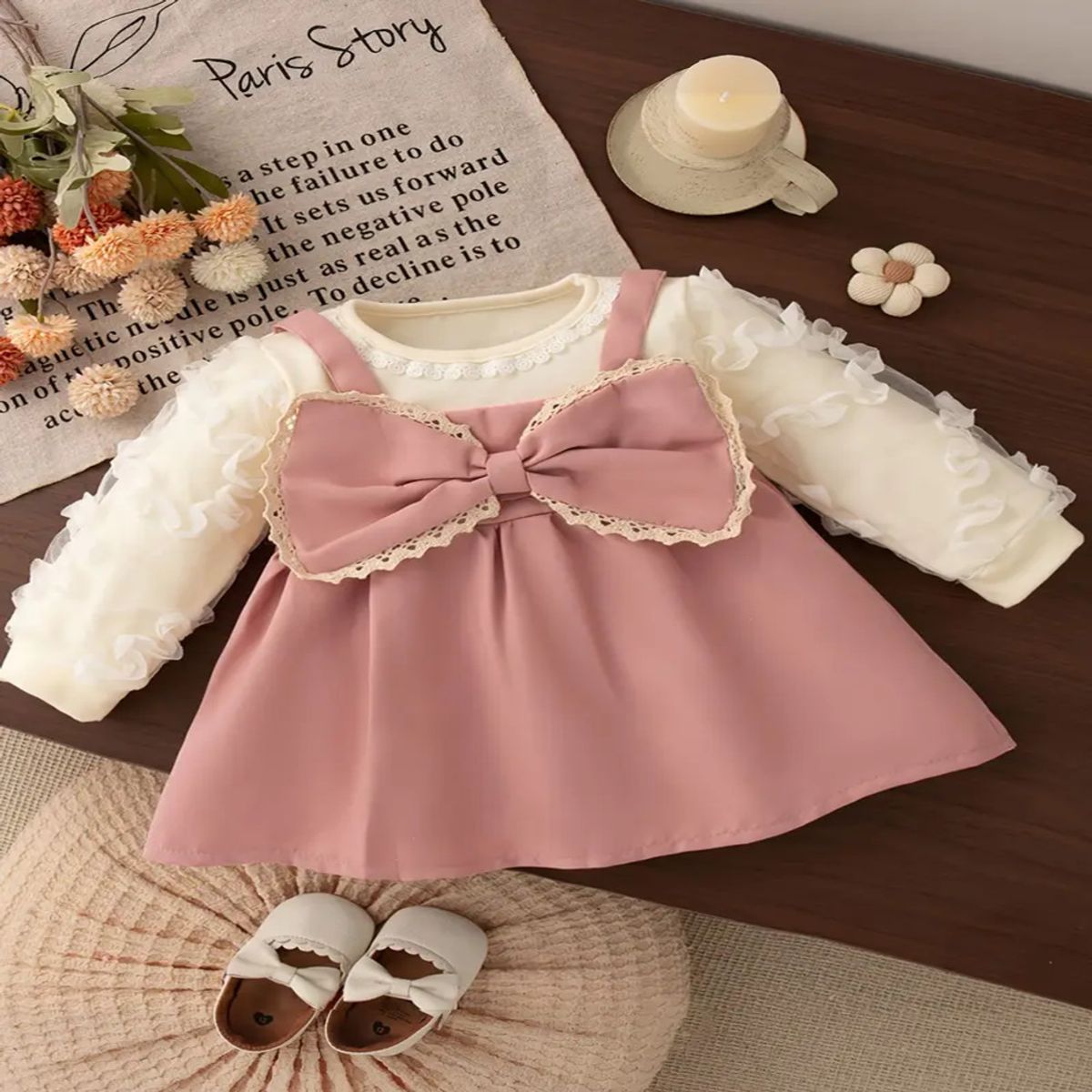 GENERICO - VESTIDO PARA BEBE NIÑA