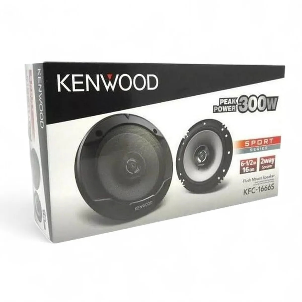 KENWOOD - Set de parlantes coaxiales 300w kenwood