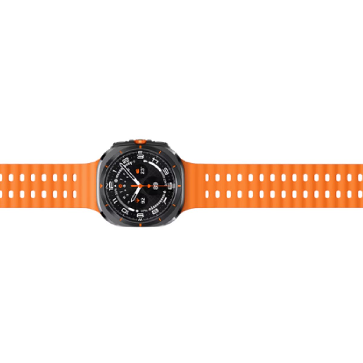 GENERICO - Correa Corrugada para Samsung watch 7ultra 40mm - ORANGE