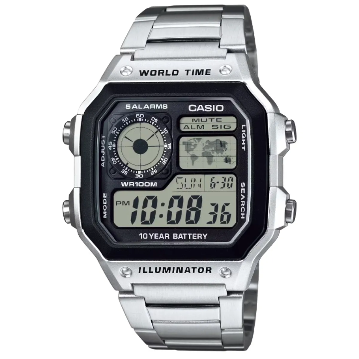 CASIO - Reloj Casio Digital Hombre AE-1200WHD-1A