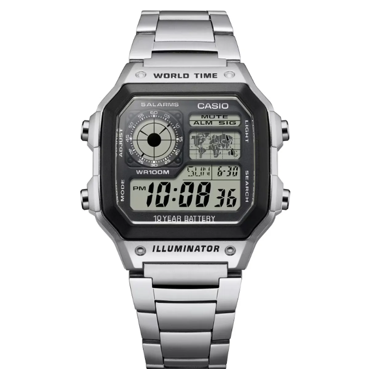 CASIO - Reloj Casio Digital Hombre AE-1200WHD-1A