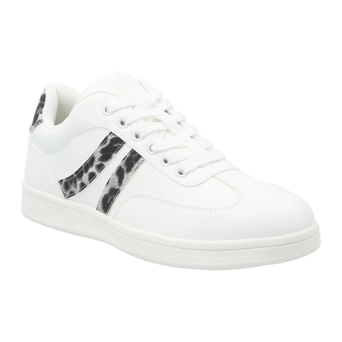 HUSH PUPPIES - Zapatilla Hush Puppies Mujer Adiela Blanco Leopardo HUSH PUPPIES