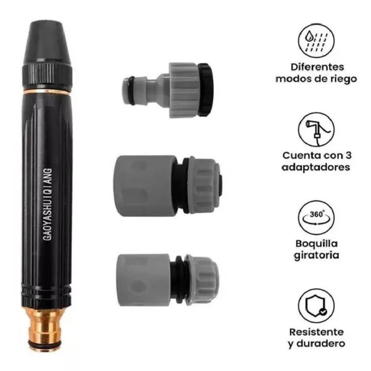 GENERICO - Boquilla De Alta Presión Adaptador Para Manguera