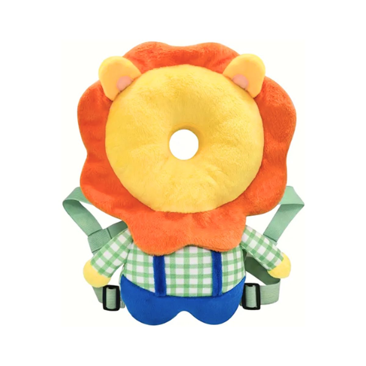 GENERICO - Mochila Tipo Almohada Protectora de Cabeza para Bebé Leon