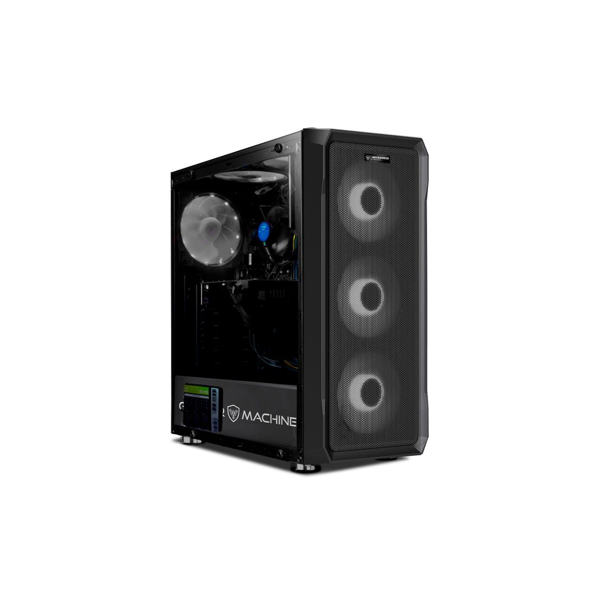 INTEL - Pc Intel Core I7 12700F 16gb 500gb 24 Ips RTX5060 8GB Mipclista Computadora ESCRITORIO inge