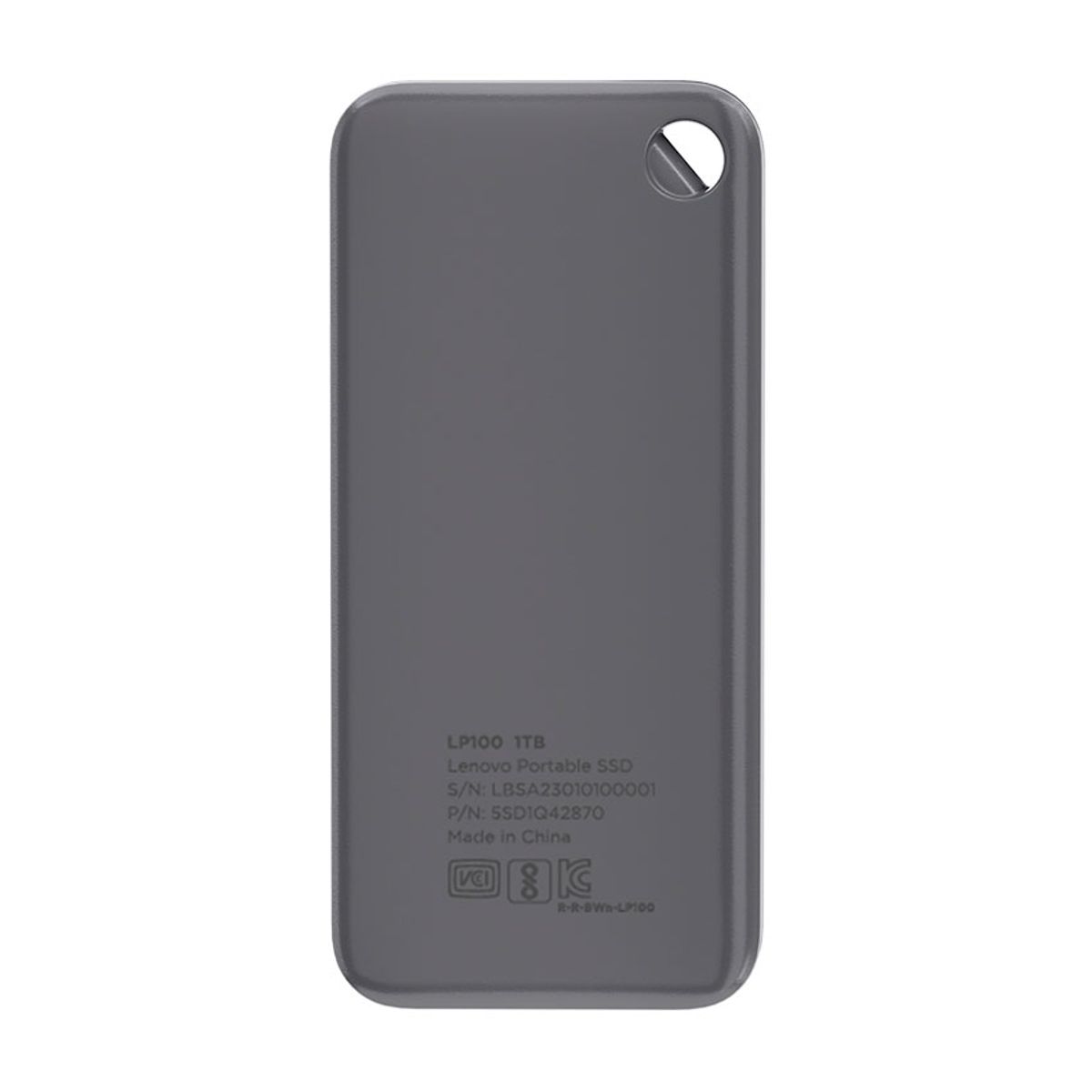LENOVO - Disco duro sólido externo Lenovo LP100 500GB Portátil GRIS