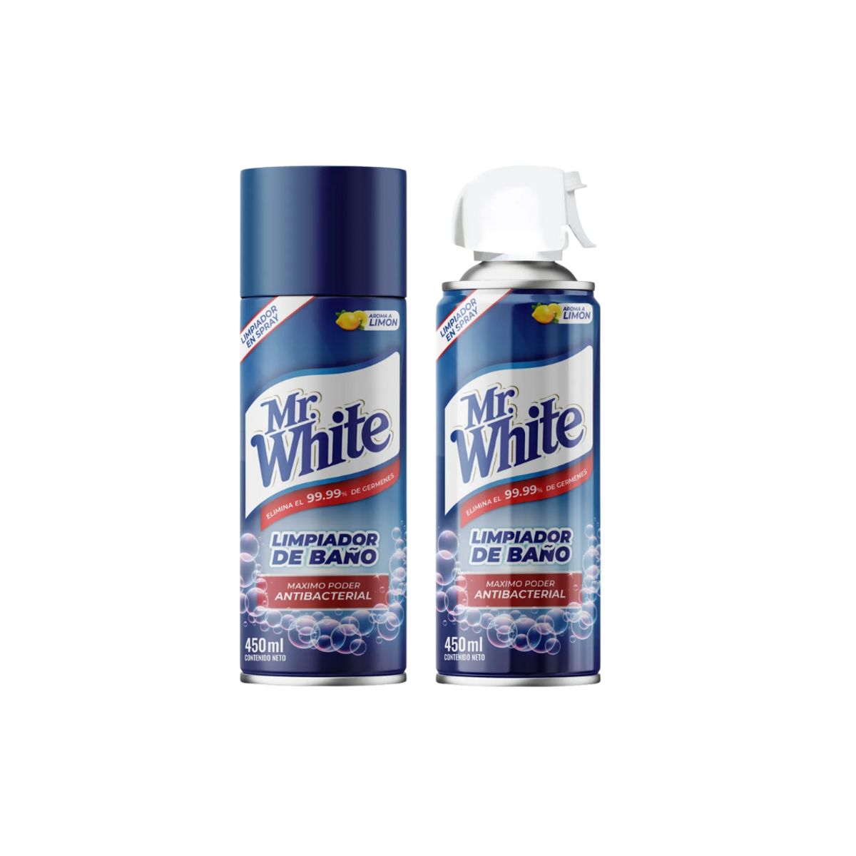 GENERICO - LIMPIADOR DE BAÑO 450ML - MR WHITE