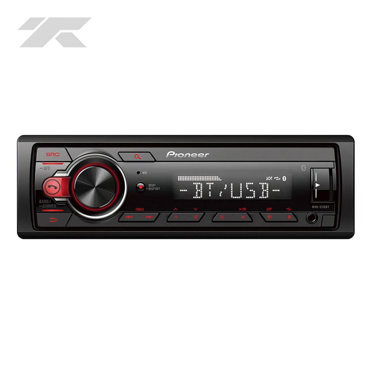 PIONEER - Autoradio Pioneer USB Bluetooth MP3 MVH S235BT