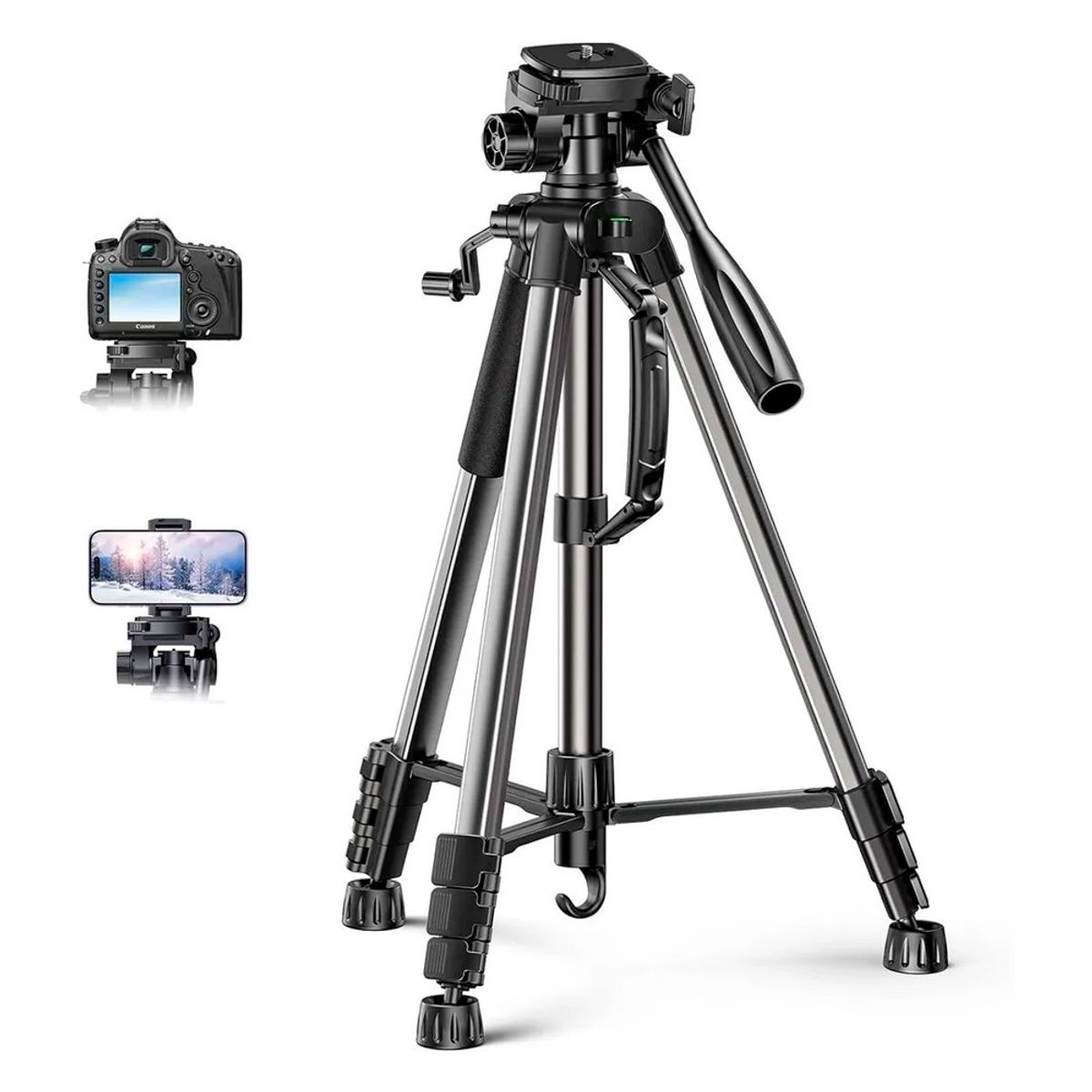 UGREEN - Tripode Ugreen LP661 Profesional Para Camara Celular 175m