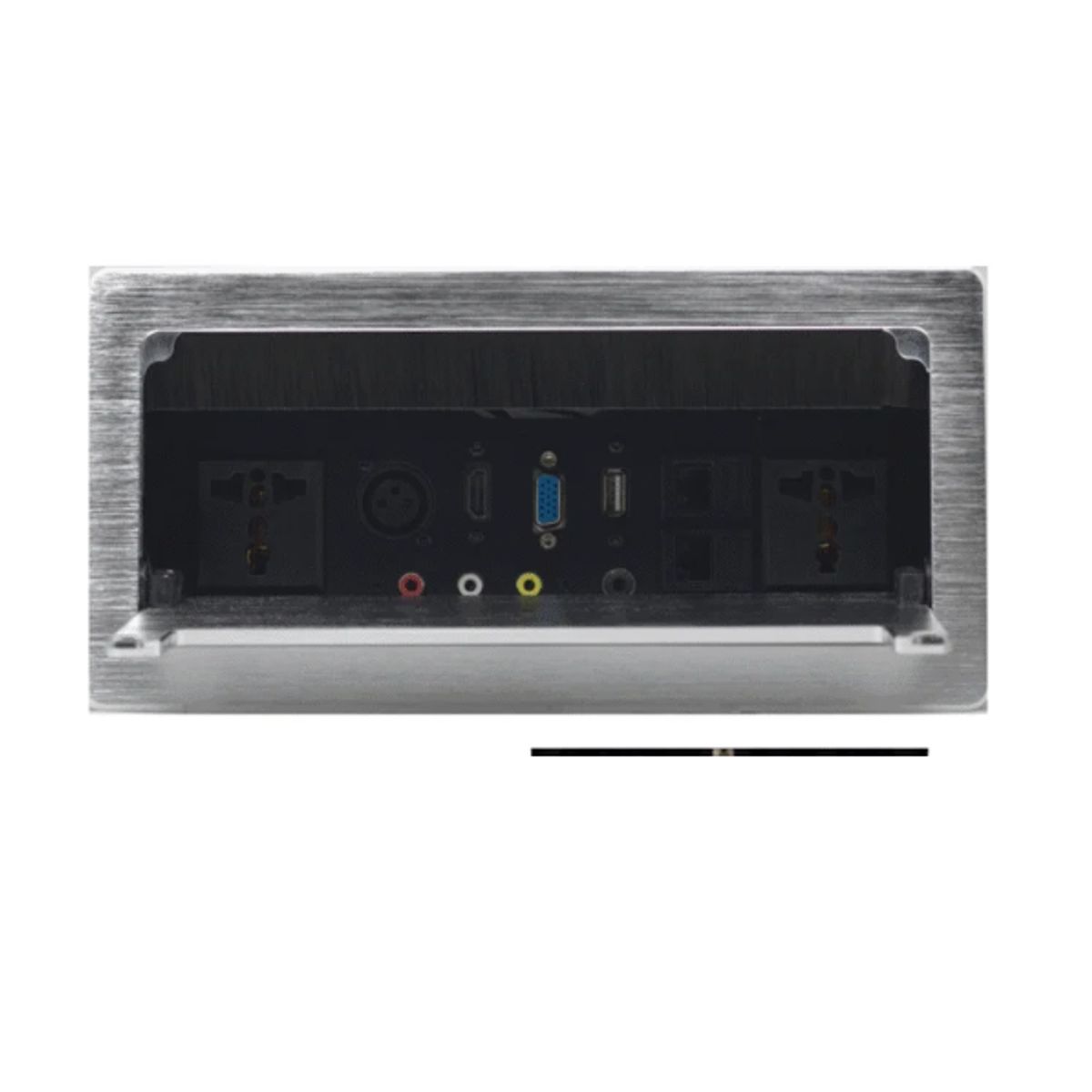 GENERICO - Placa de Escritorio Multimedia Tipo Flip GP-HUB