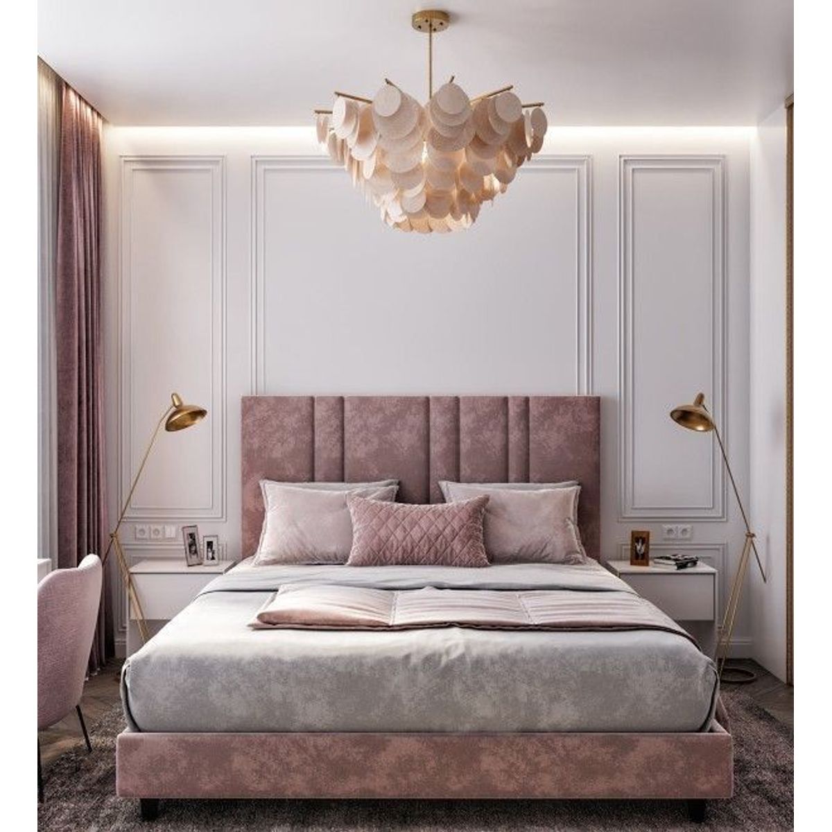 GENERICO - CAMA BOX TARIMA ESENCIAL KING PALO ROSA