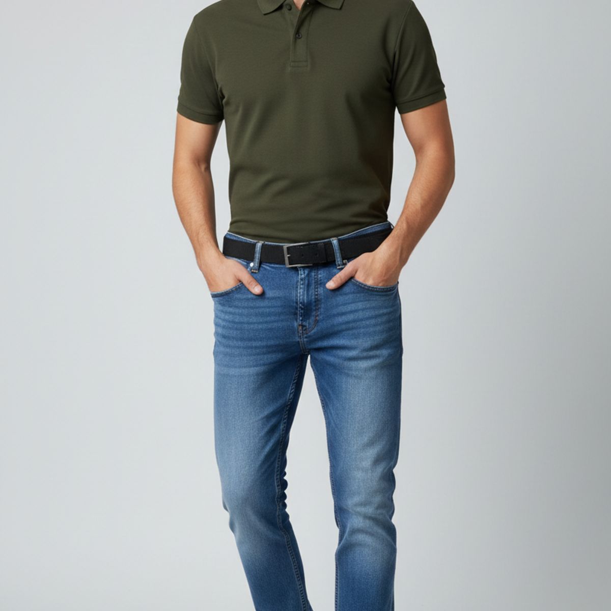 GENERICO - PANTALON JEAN PARA HOMBRE